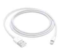 Kabel APPLE USB-Lightning MFI 1m bialy
